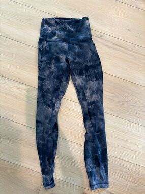 Lululemon align pant tie dye 0